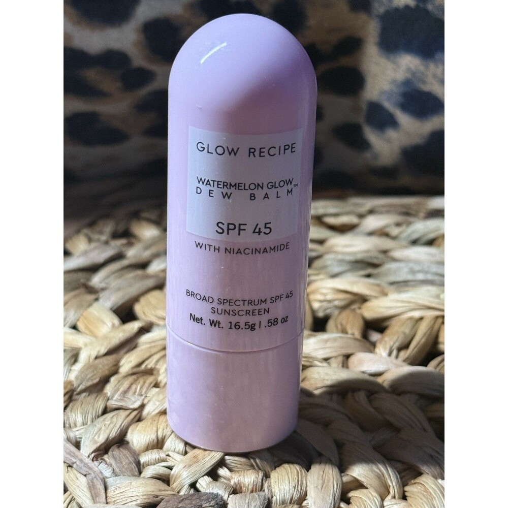 Glow Recipe Watermelon Glow Niacinamide Dew Balm Sunscreen Stick SPF45 -EXP 4/26